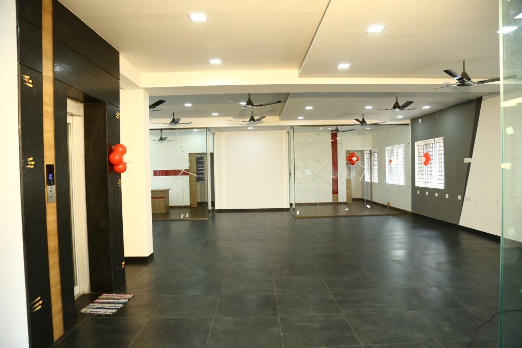 A decorative office hall.