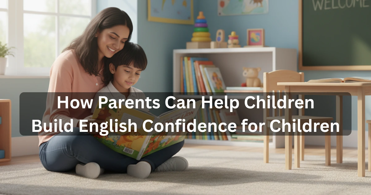 How Parents Can Help Children Build English Confidence for Children
