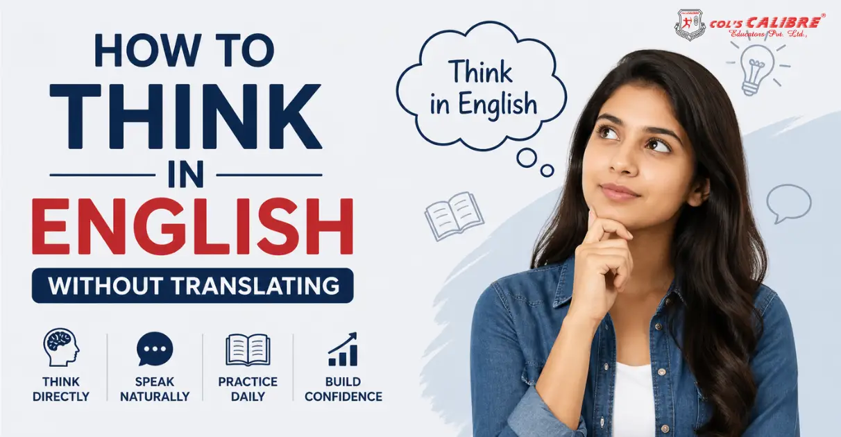 How to Think in English Without Translating and Speak Faster